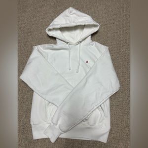 White Champion Hoodie XS